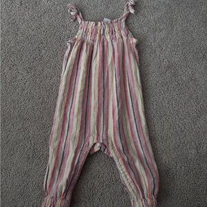 Old Navy Multicolor Striped Kids Jumpsuit